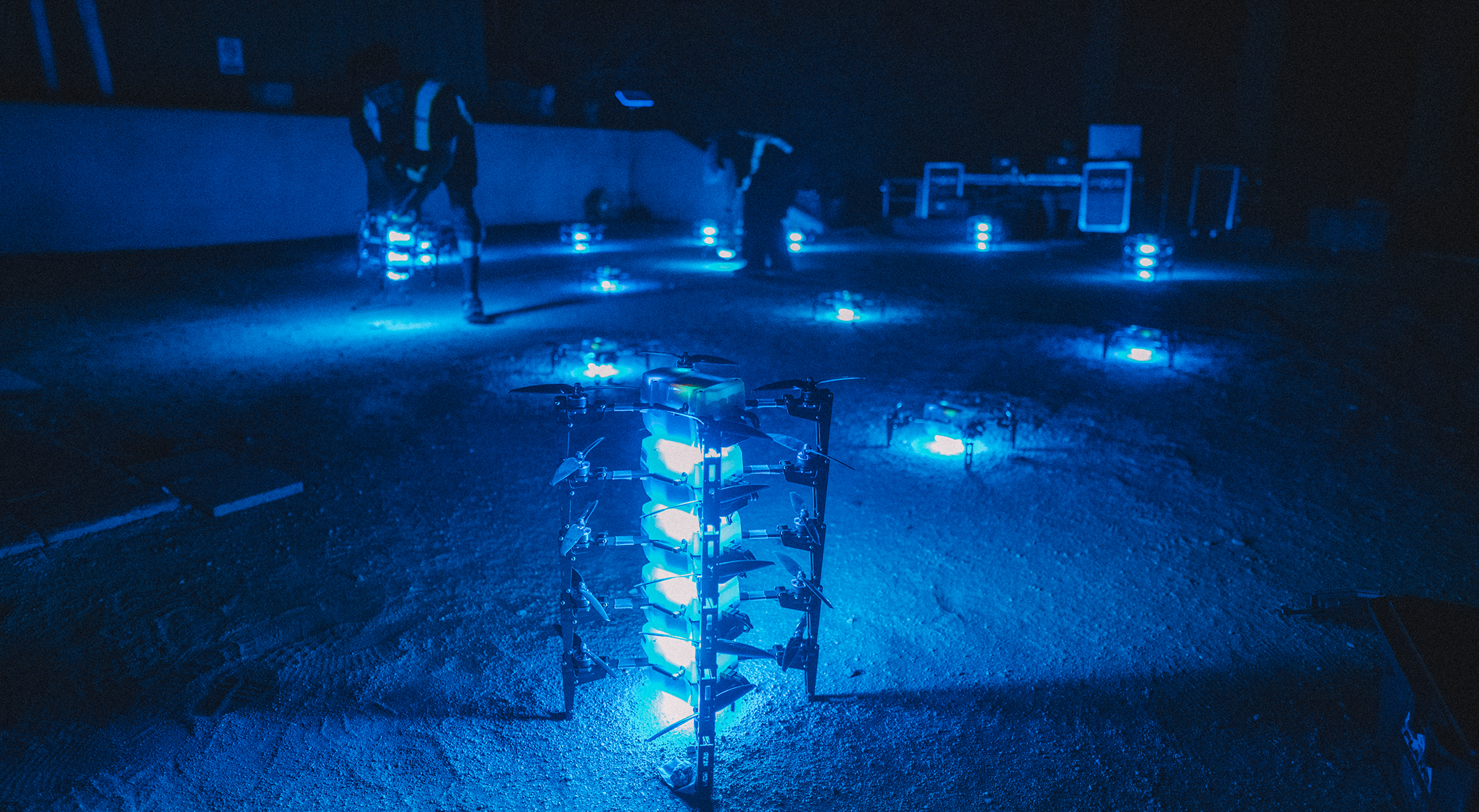 GeoDrones light show
