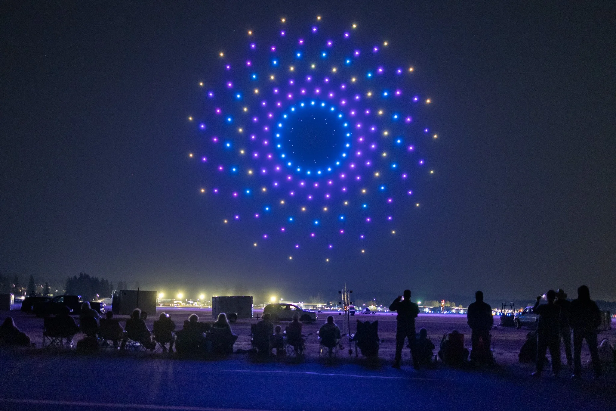GeoDrones light show