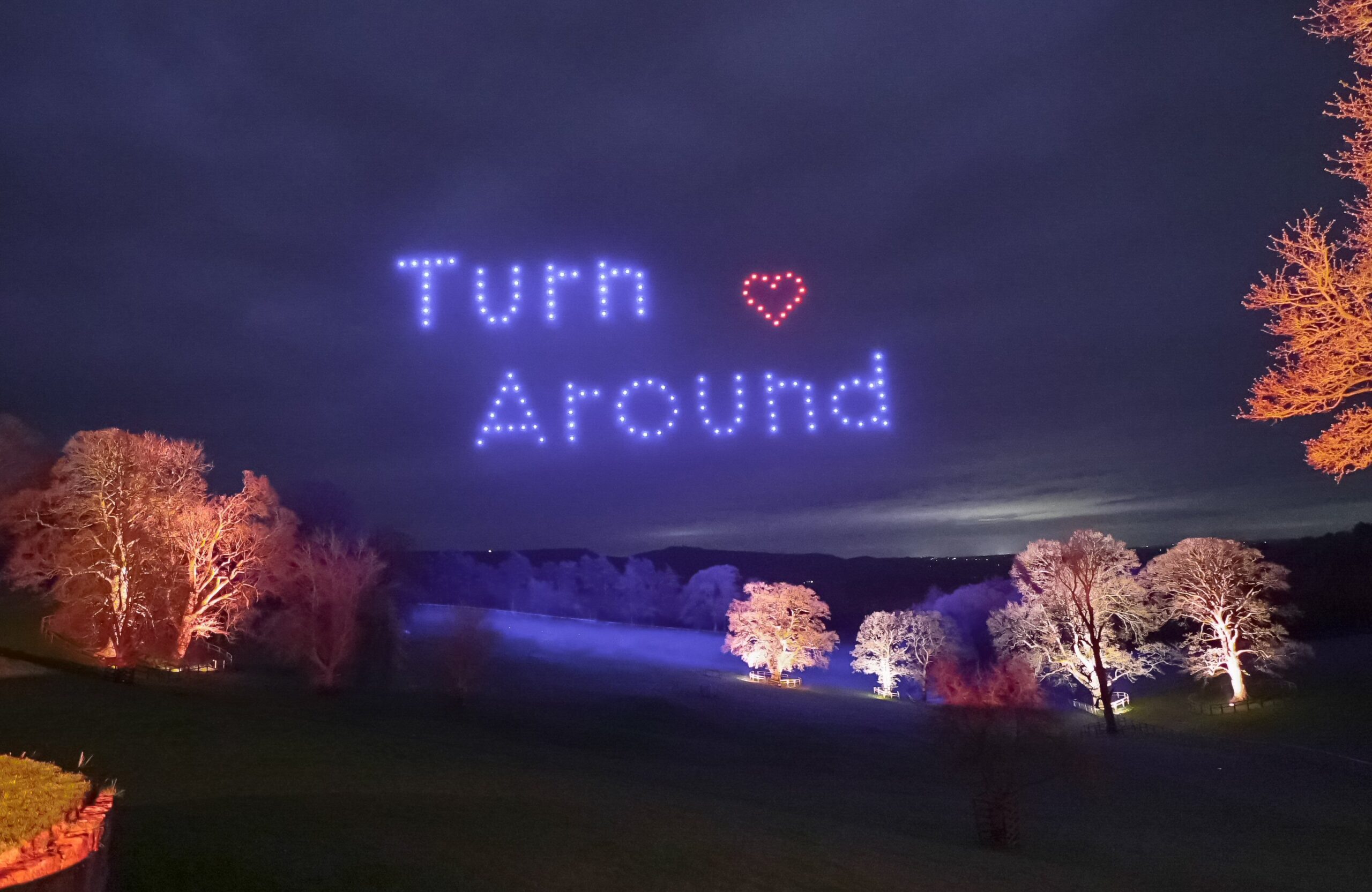 GeoDrones light show